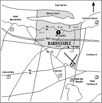 Barnstable District Local Map